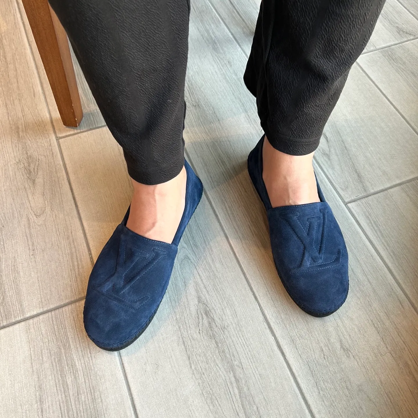 [L Family] Top P: 720💰-Size: 39-44 (customized at 38.45.46) L Family Freesstyle Men's Fisherman Shoes. 2026 Overseas🎆🎆[Spring and Summer New Style: Lv Fisherman Shoes] Material: calf suede, cowhide𥚃, rubber injection process, hemp rope with rubber outsole.